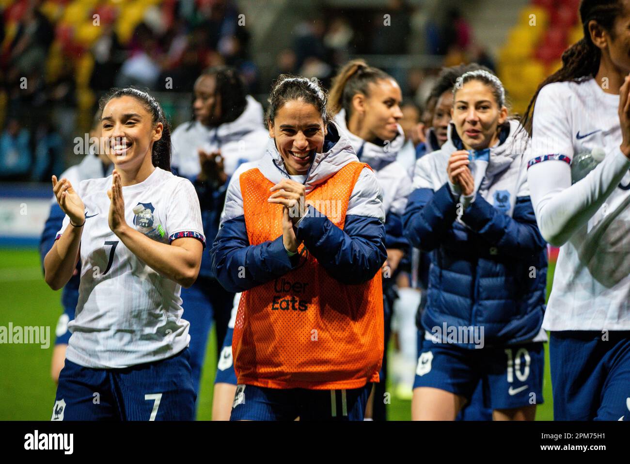 April 11, 2023, Rome, France: Simi Awujo of Canada during the Women's  Friendly football match between France and Canada on April 11, 2023 at  Marie-Marvingt stadium in Le Mans, France - Photo