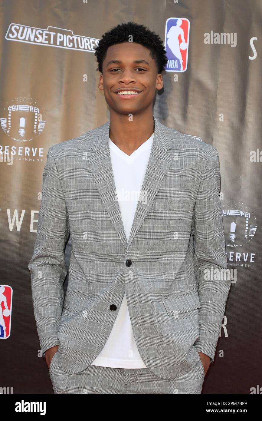 April 11, 2023, Burbank, California, USA: BURBANK, CALIFORNIA - APR 11, 2023: Delijah McAlpin at the Los Angeles premiere of Sweetwater at the Steven J. Ross Theatre at Warner Bros. (Credit Image: © Nina Prommer/ZUMA Press Wire) EDITORIAL USAGE ONLY! Not for Commercial USAGE! Stock Photo