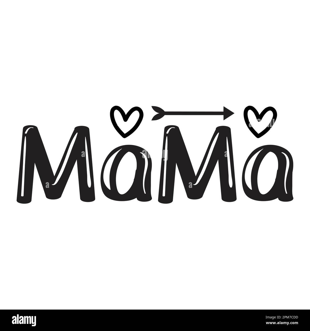Mama Mother's Day typography shirt design for mother lover mom mommy ...