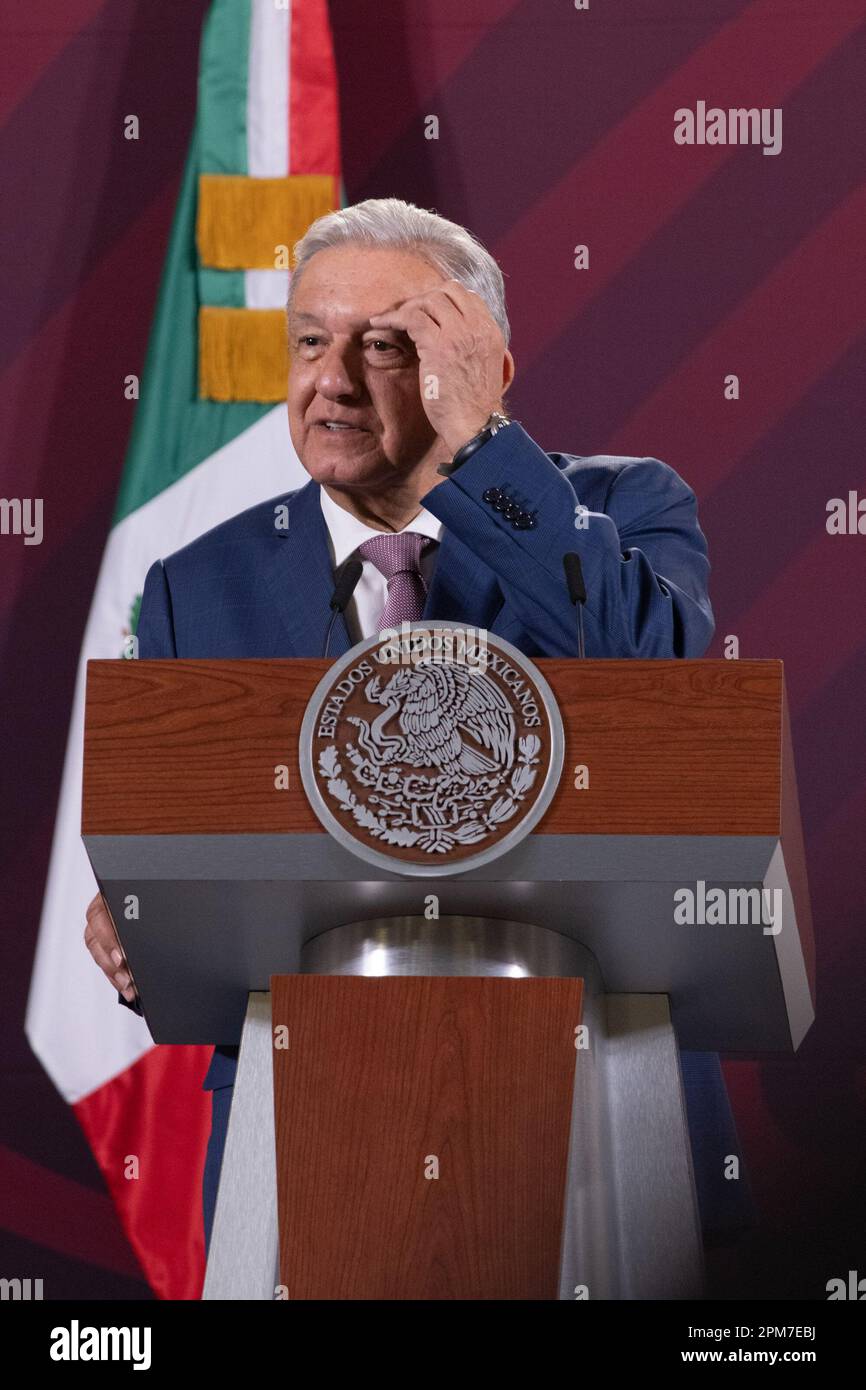 April 11 2023 Mexico City Mexico This Morning Mexican President april-11-2023-mexico-city-mexico-this-morning-mexican-president