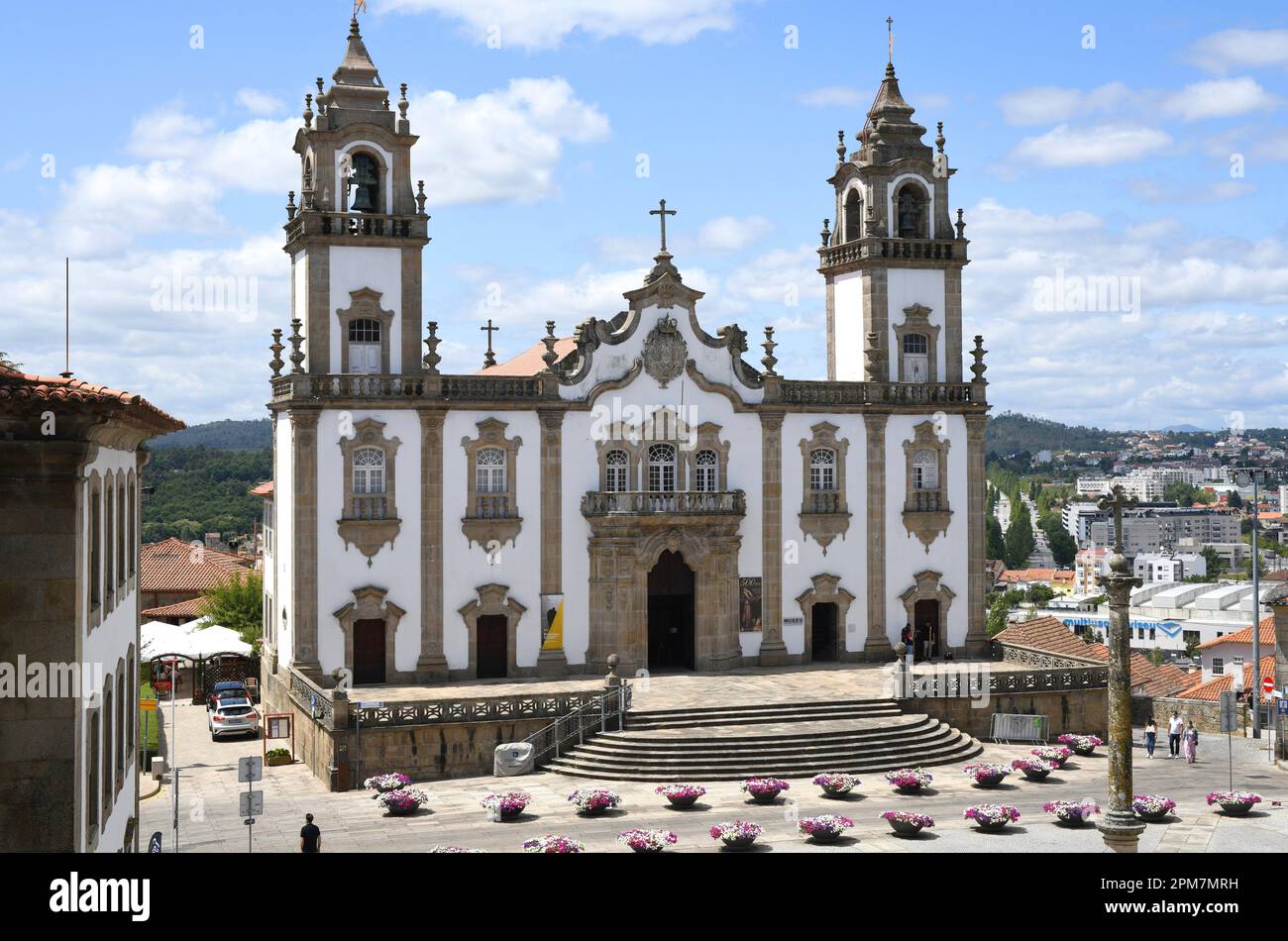 Viseu, Igreja da Misericordia (rococo 18th century). Centro, Portugal. Stock Photo