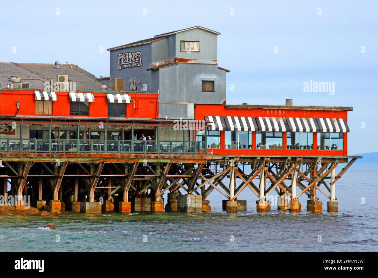 Fish Hopper in the old docks in Monterey Bay, California, USA. The