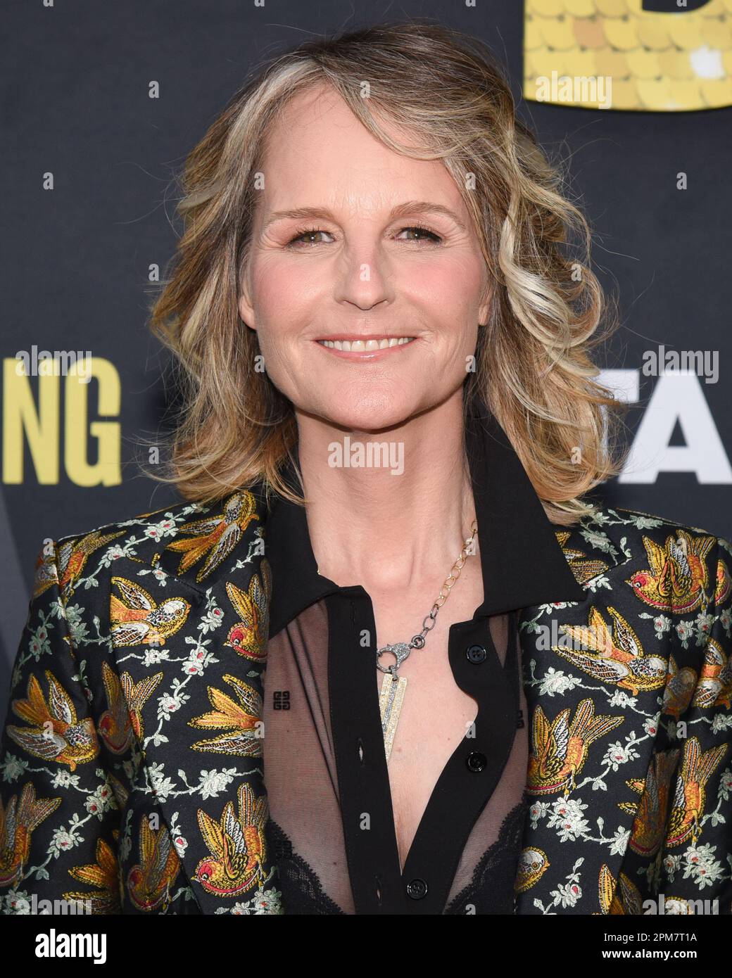 April 11, 2023, Hollywood, California, United States Helen Hunt attends the Los Angeles