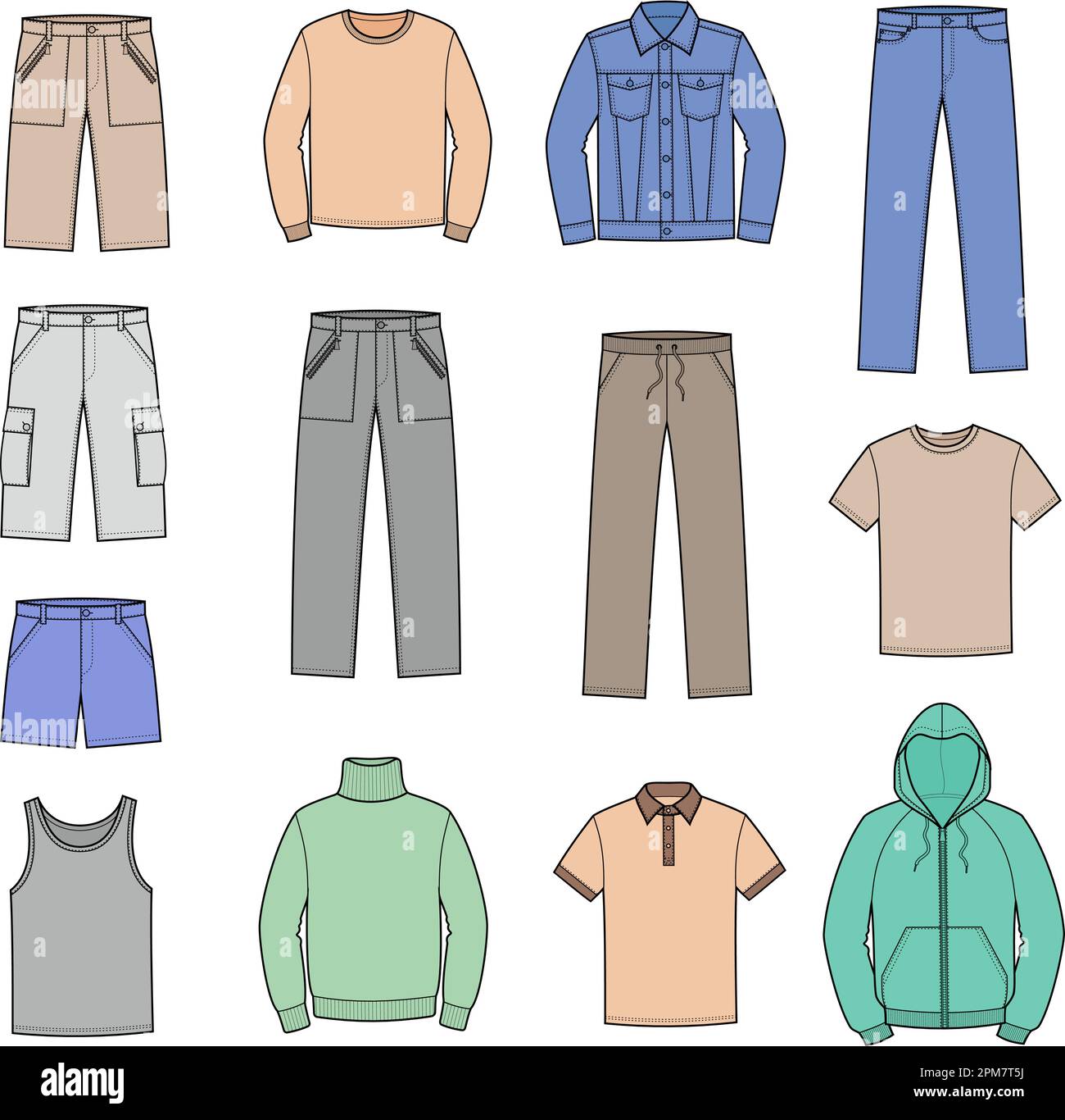 Men's Casual Clothing Set - VecFashion