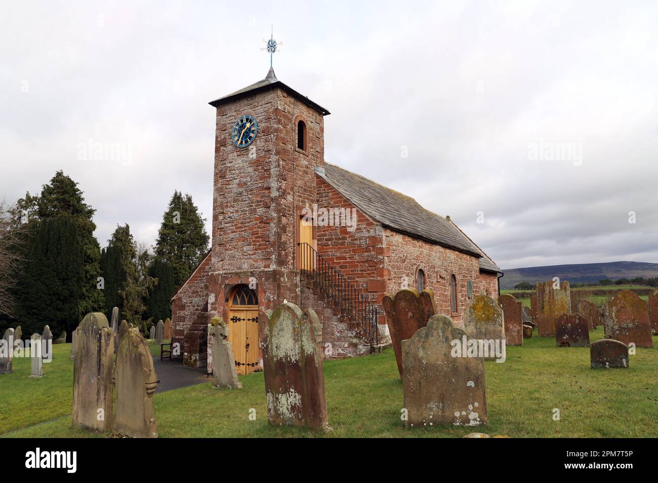 St Mary's Church, Cumwhitton, Cumbria, England Stock Photo