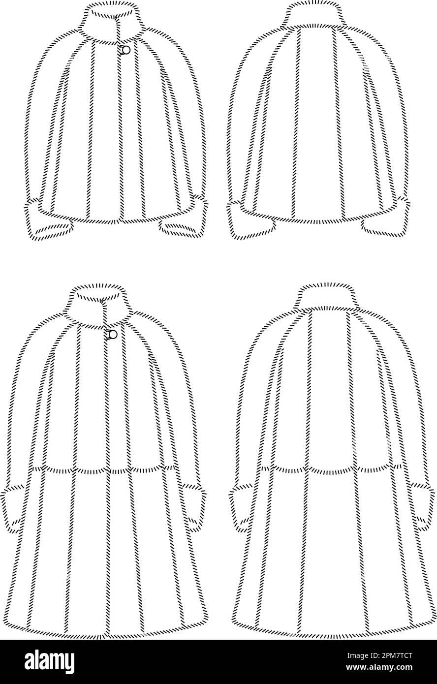 Coats shape hires stock photography and images Alamy