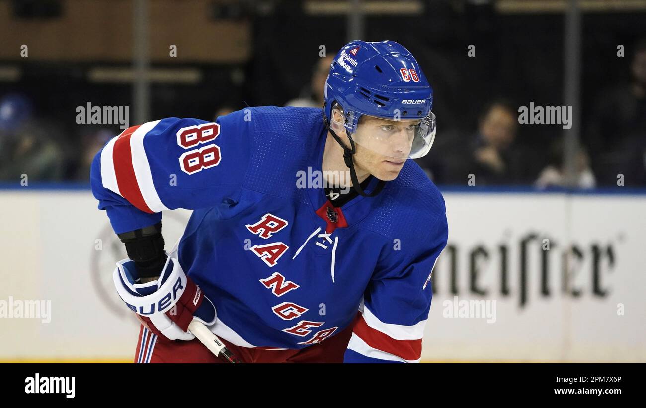 See photos from Patrick Kane's first game with the New York Rangers