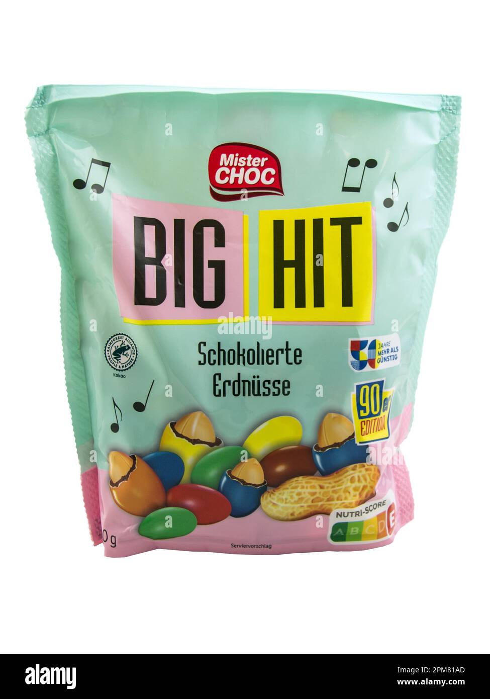 Mister Choc Big Hit Schokolierte Erdnüsse Stock Photo