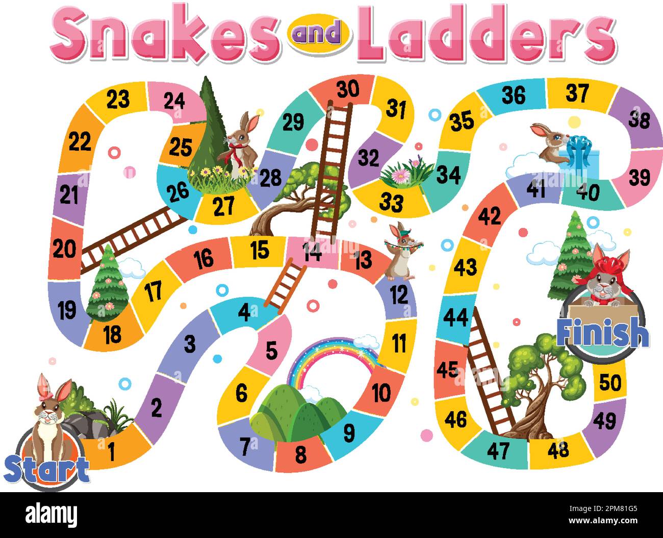 Snakes And Ladders Math Game By Popular Worksheets By - vrogue.co