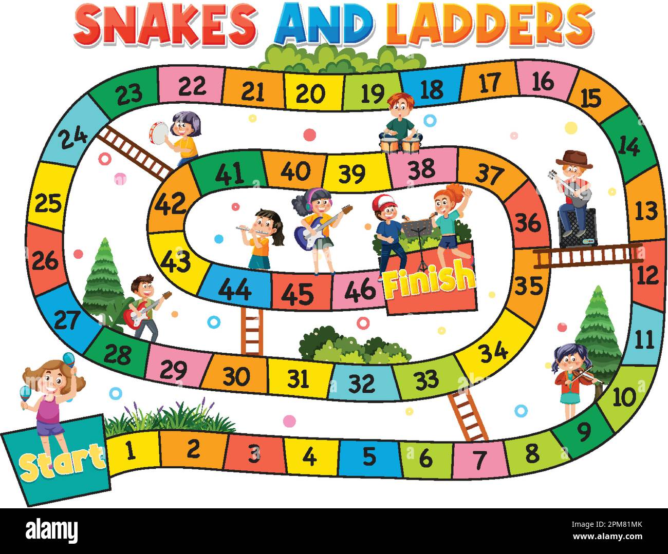 Snakes ladders game Stock Vector Images - Page 2 - Alamy