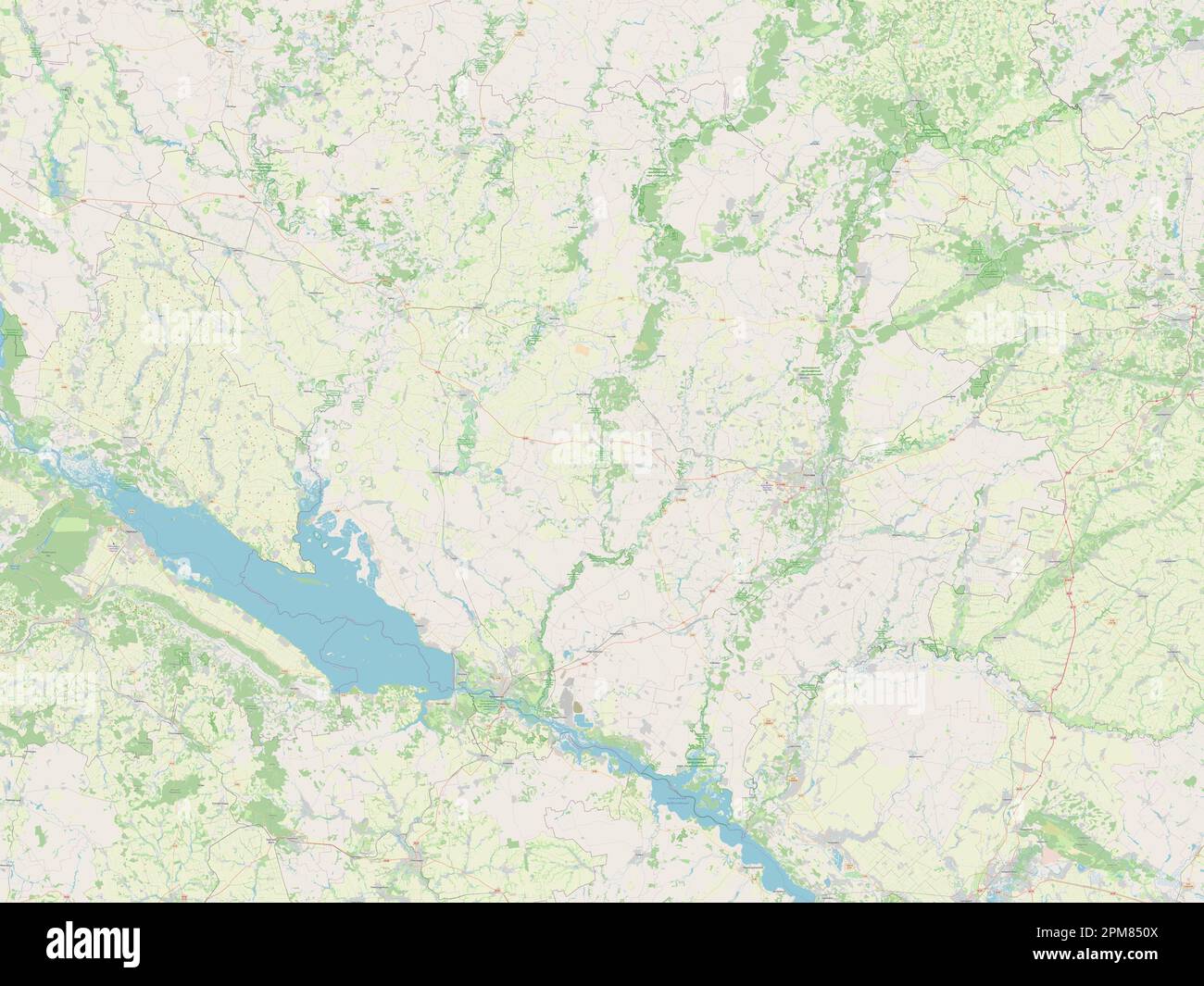 Poltava Region Of Ukraine Open Street Map Stock Photo Alamy