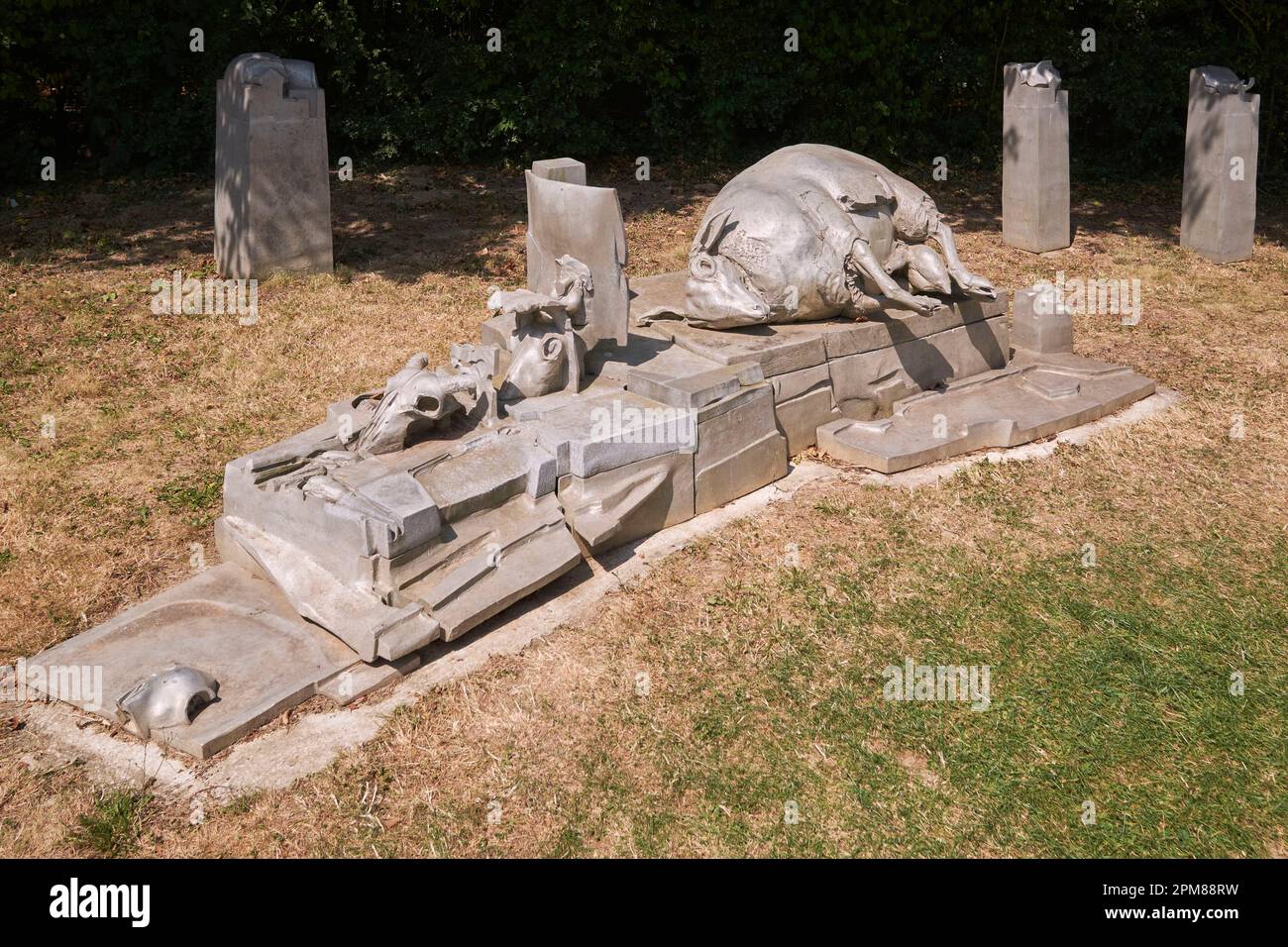 France, Mayenne, Cosse le Vivien, La Frenouse, Robert Tatin Museum, les