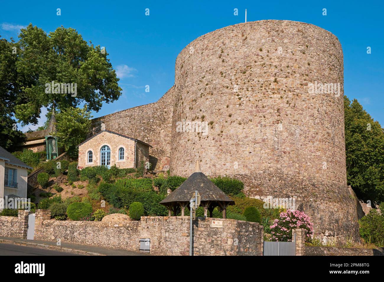 France, Mayenne, Sainte Suzanne, labelled Les Plus Beaux Villages de