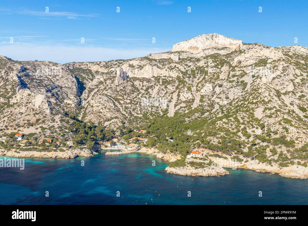 France, Bouches-du-Rhône (13), Parc National des Calanques, Marseille ...