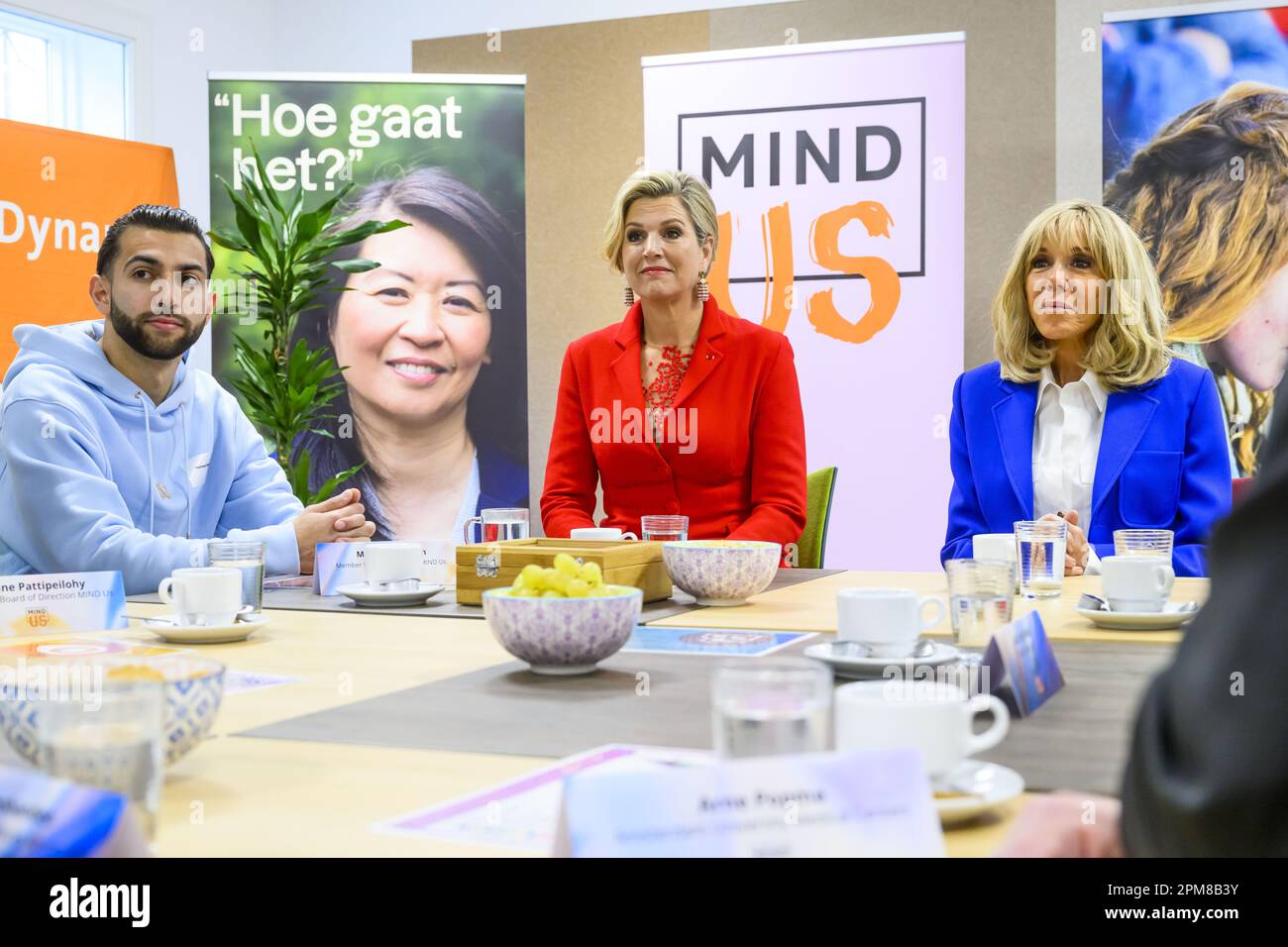 Brigitte macron young hi-res stock photography and images - Alamy
