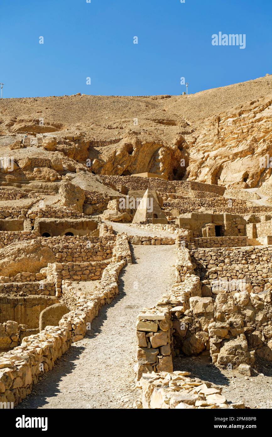 Egypt, Upper Egypt, Nile valley, surroundings of Luxor, west Thebes