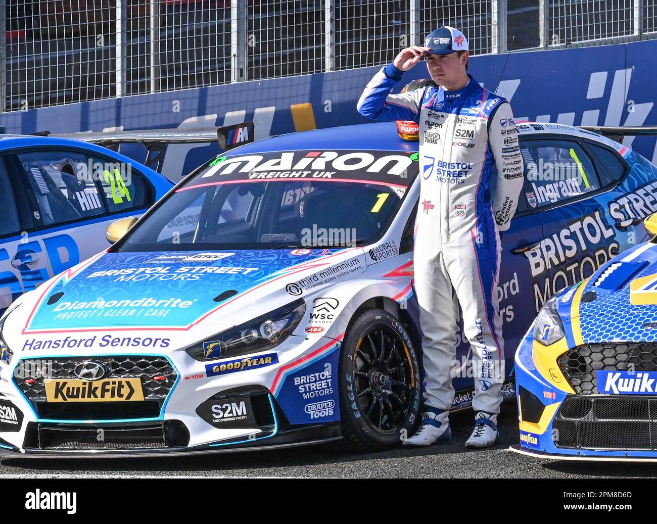 Longfield, UK. 12th Apr, 2023. Brands Hatch Circuit, Longfield, Kent