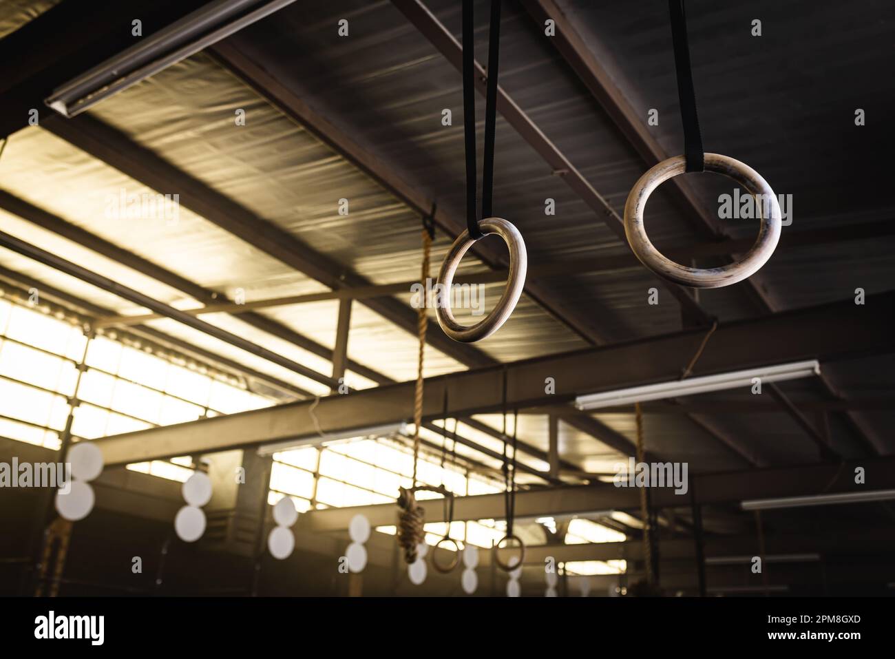 Gymnastics rings hires stock photography and images Alamy