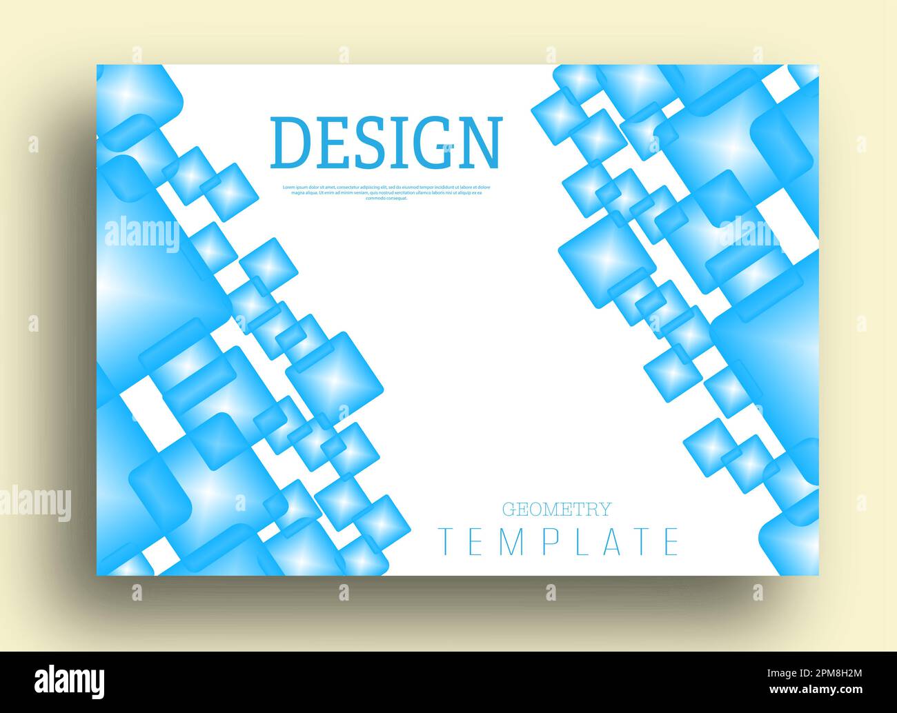 Geometric background. The layout of the cover, poster, banner, poster ...
