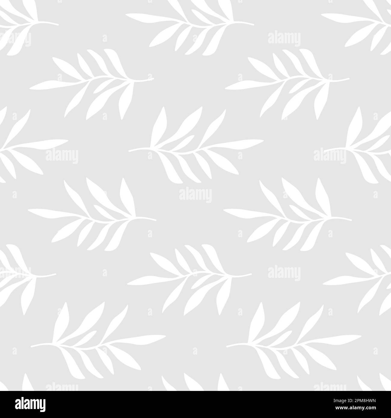 Seamless botanical floral pattern Black and White Stock Photos & Images ...