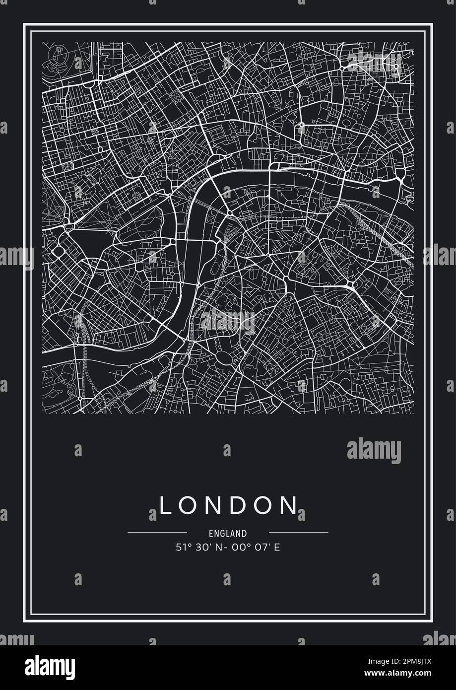 London Map Stock Vector Images Alamy London Map Stock Vector Images Alamy