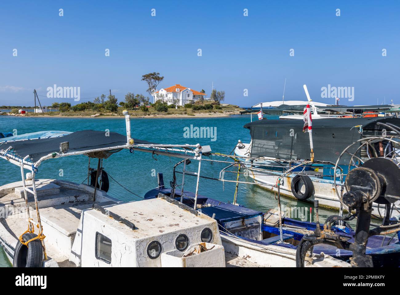 British colonial style building in Famagusta, Cyprus Stock Photo Alamy