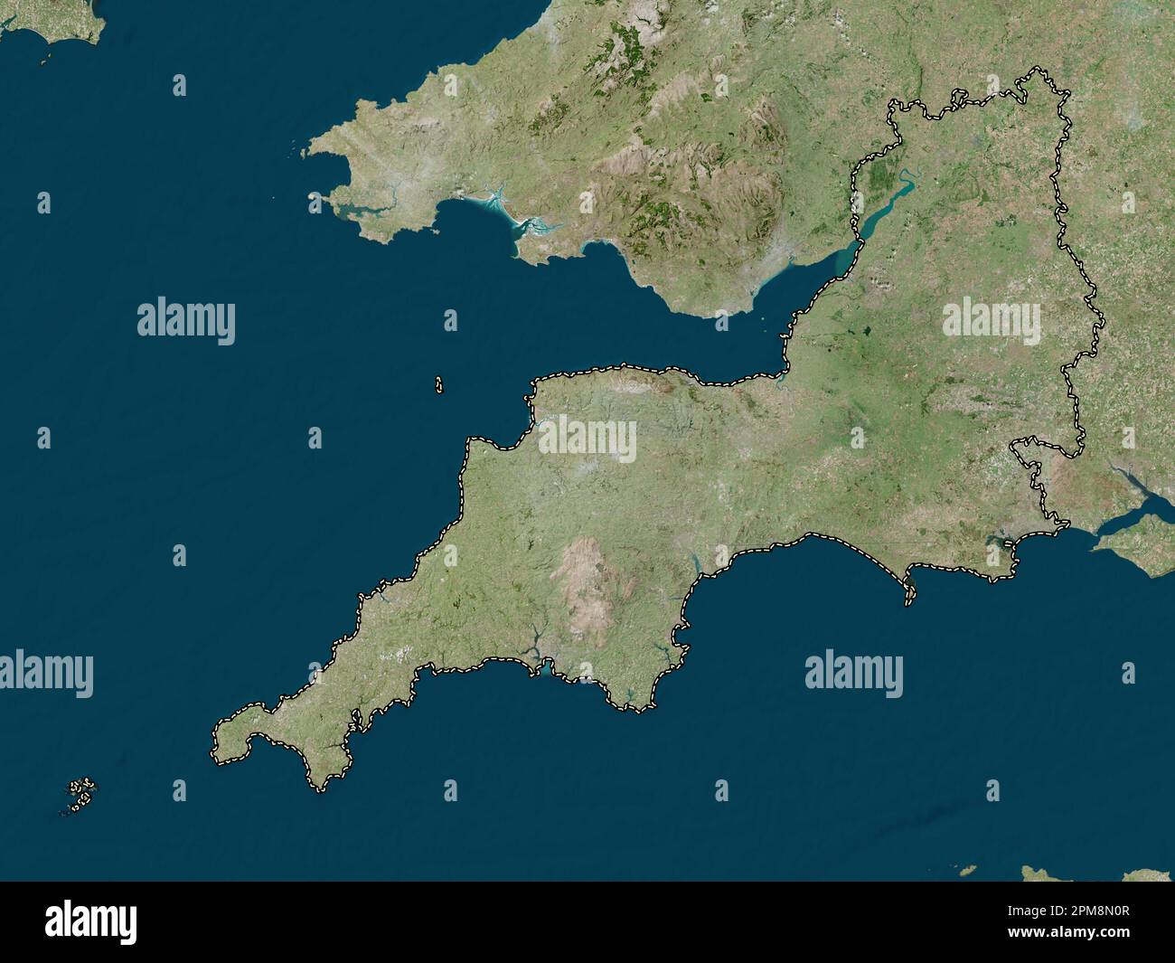 Sw Scotland Map South West, region of United Kingdom. High resolution satellite map ...
