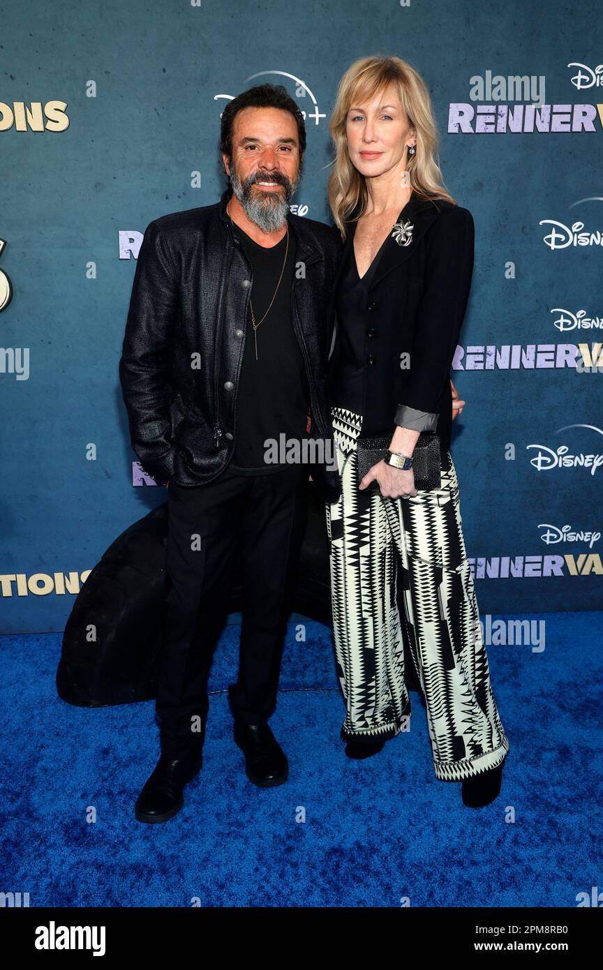 Los Angeles, Ca. 11th Apr, 2023. Michael Irby, Susan Elena Matus at the