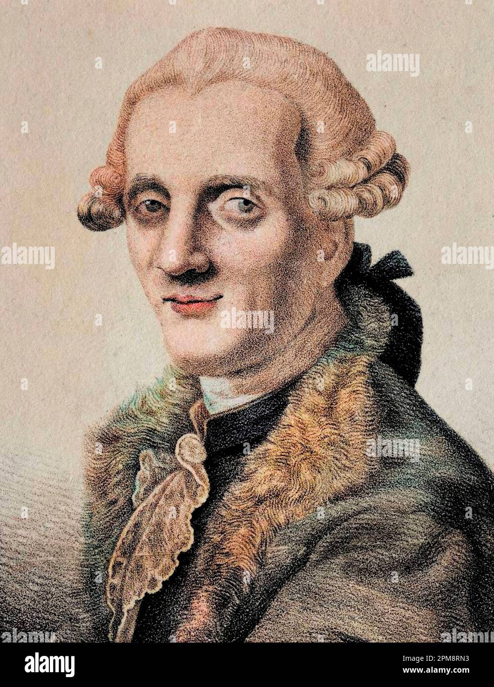 Portrait de Niccolo Vito Piccinni (ou Nicola Piccini) (17281800