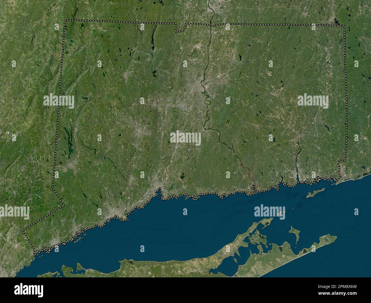 Connecticut, state of United States of America. Low resolution