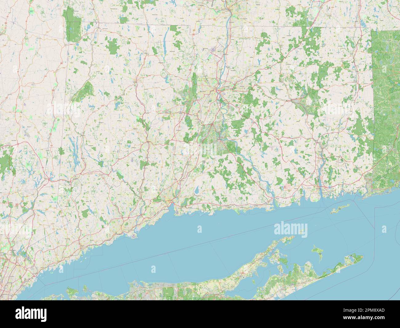 Milford connecticut map hi res - Connecticut State Of United States Of America Open Street Map 2PM8XAD