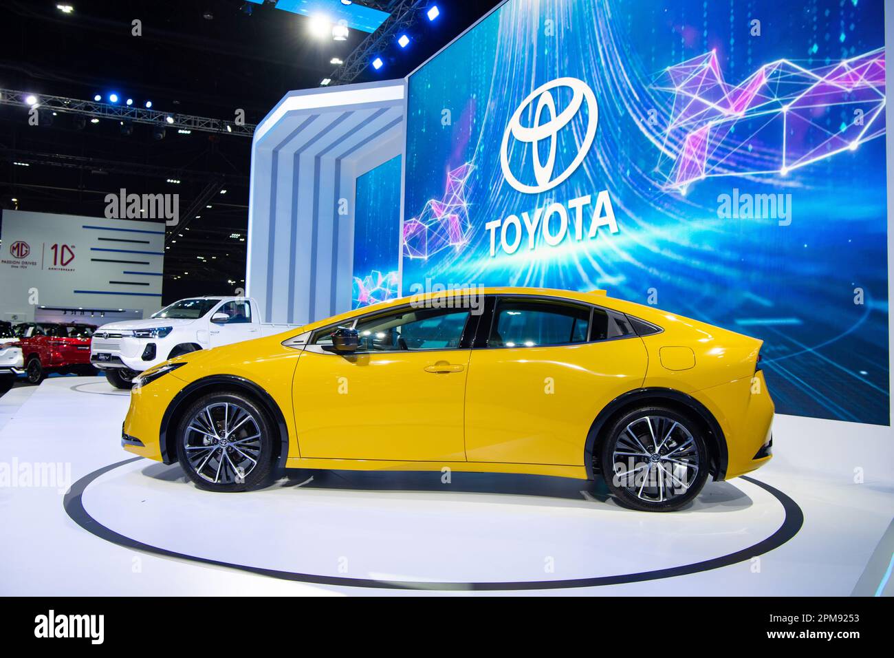 Toyota PRIUS 2.0 Dynamic Force Hybrid on display at Bangkok