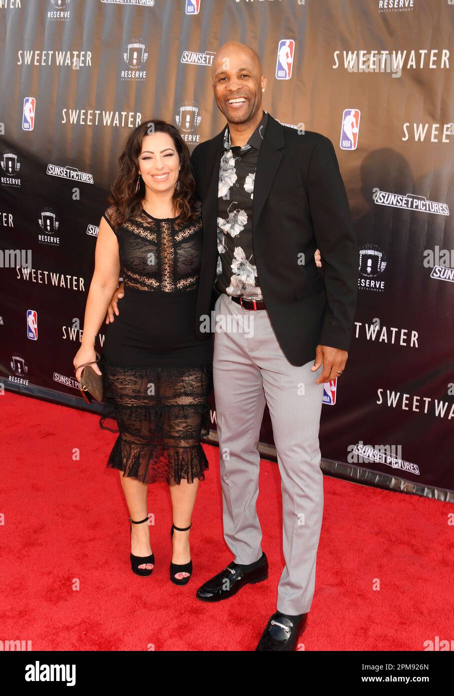 BURBANK, CALIFORNIA APRIL 11 (LR) Elena Lang and Herb Lang attend