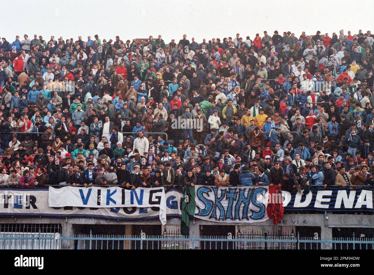 Italy ultras season Serie A 198788 in the photo bolognainter