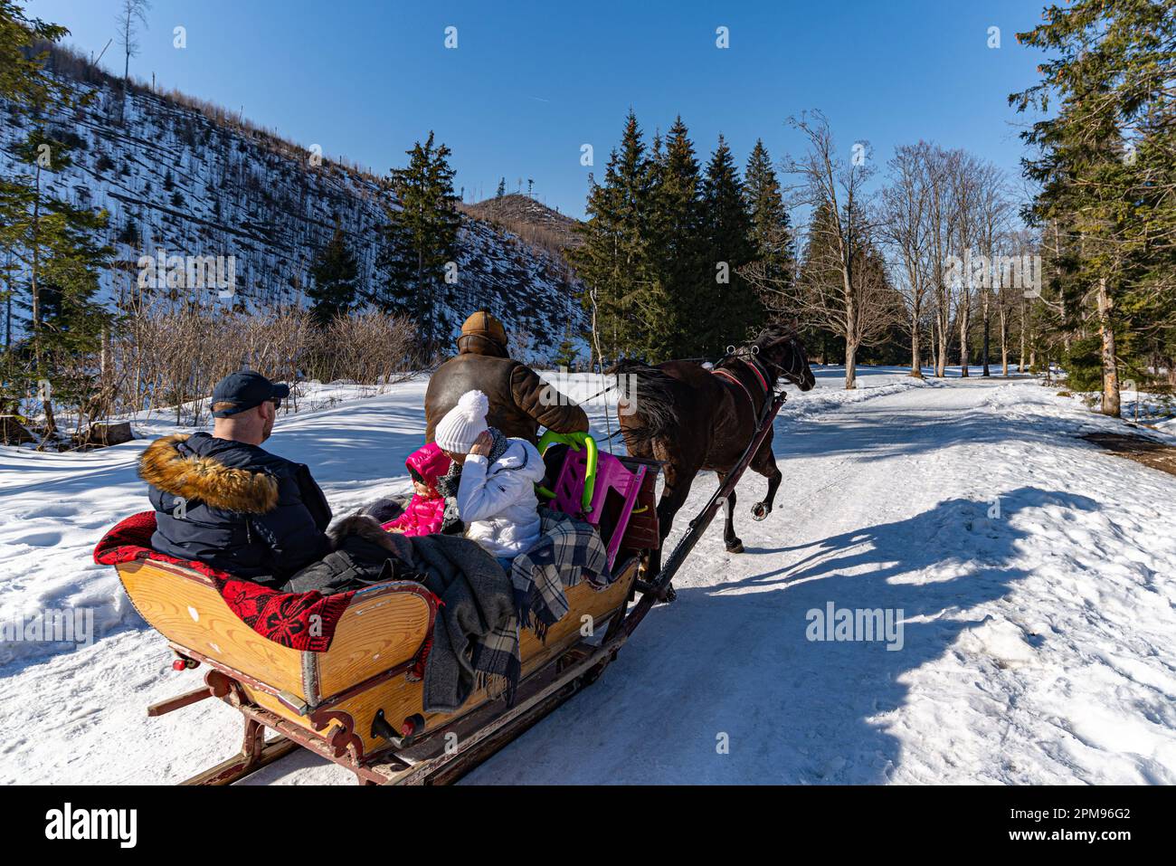 Koscieliska Dolina. Tatry. fot.Wojciech Fondalinski Stock Photo Alamy