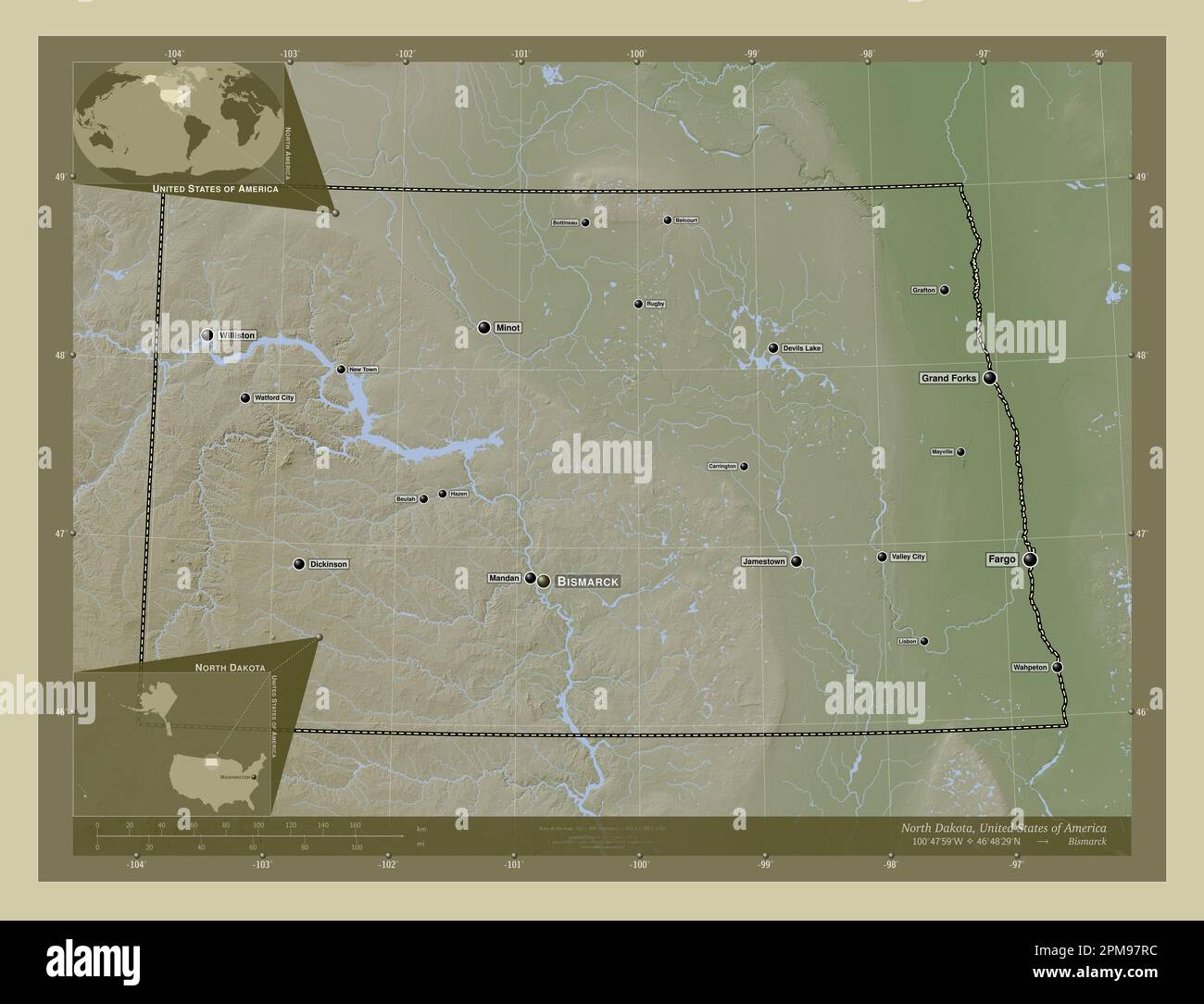 Map of belcourt hires stock photography and images Alamy