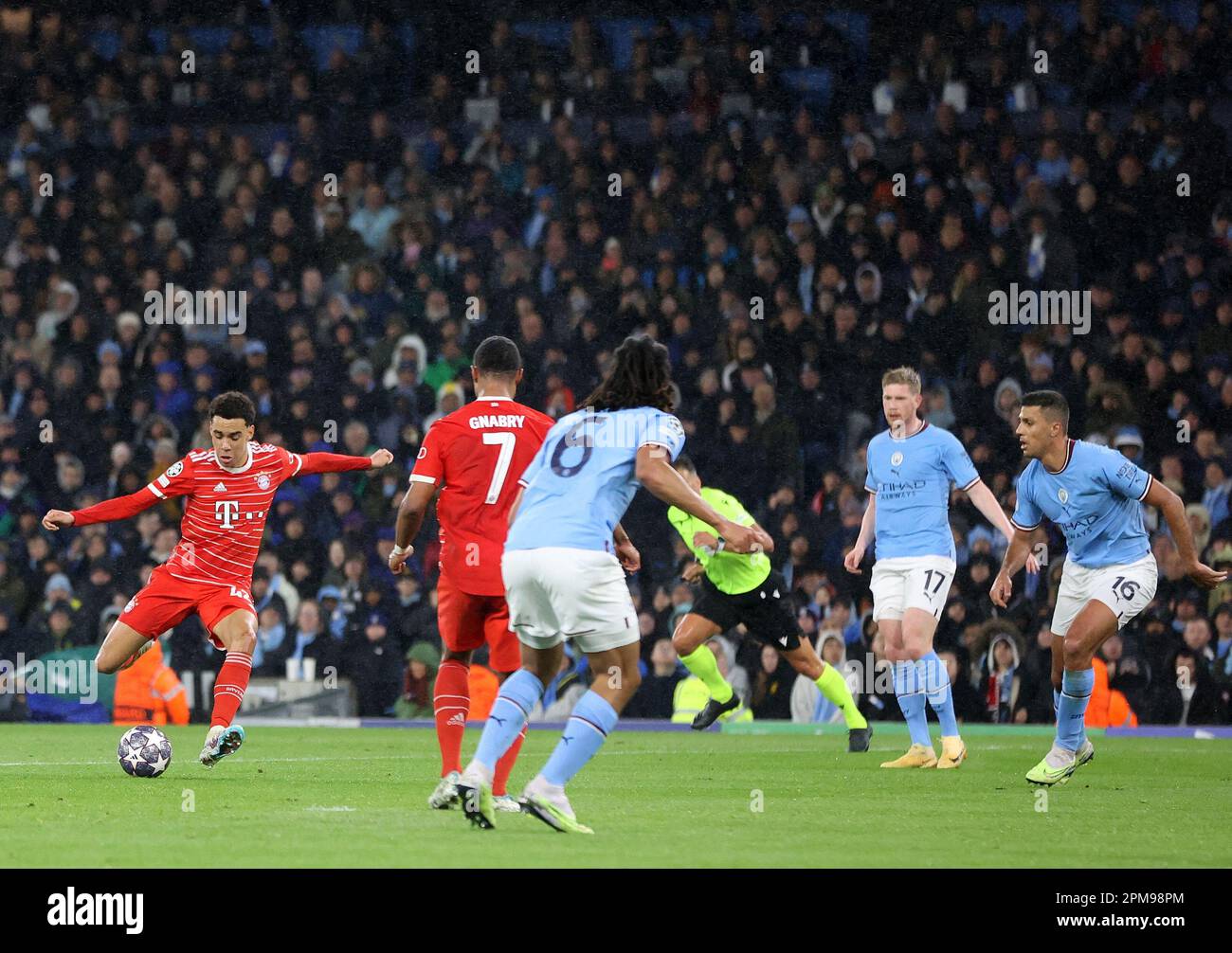 Etihad Stadium, Manchester, UK. 11th Apr, 2023. Champions League