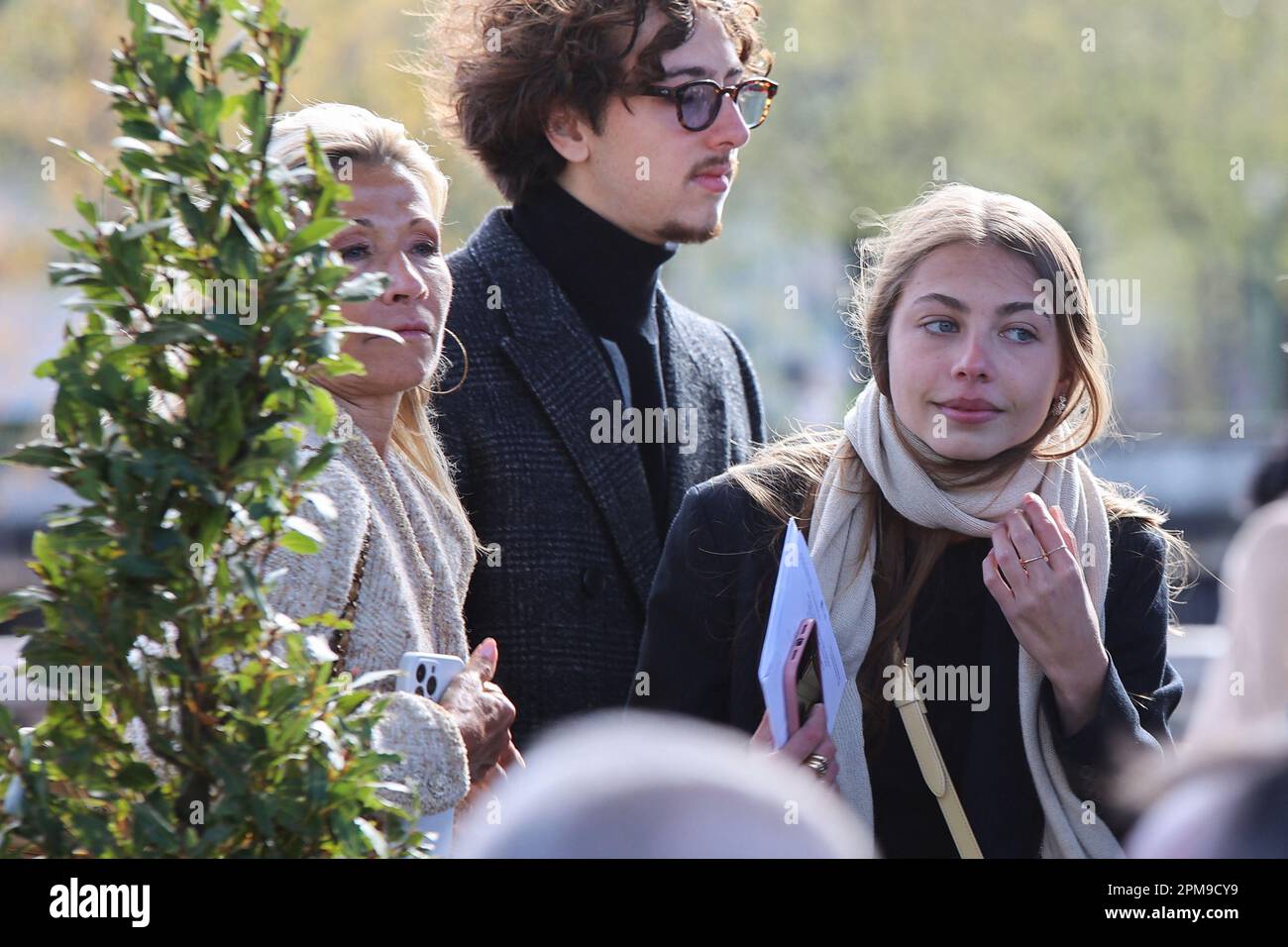 Paris, France. 12th Apr, 2023. Stella Eva Angelina Belmondo attending