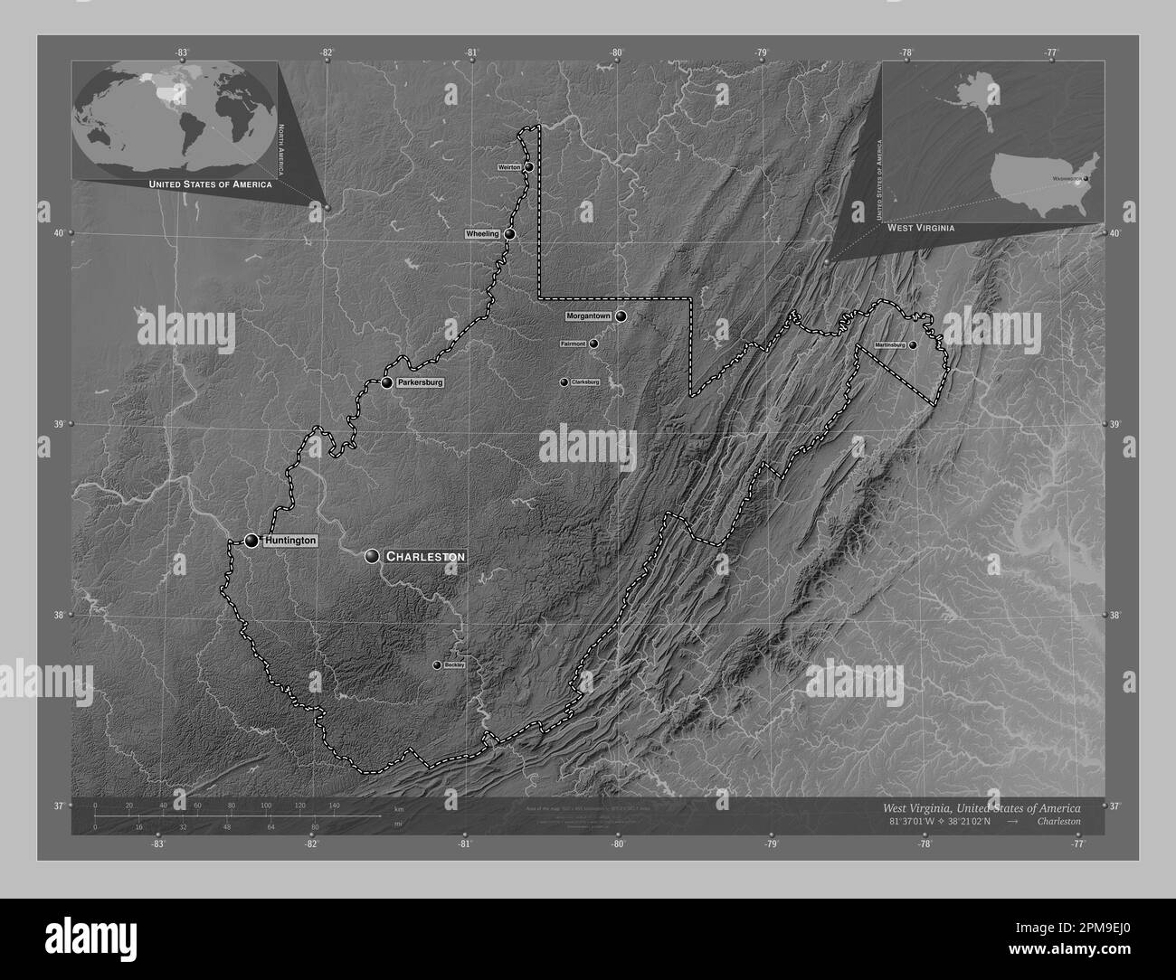 west-virginia-state-of-united-states-of-america-grayscale-elevation