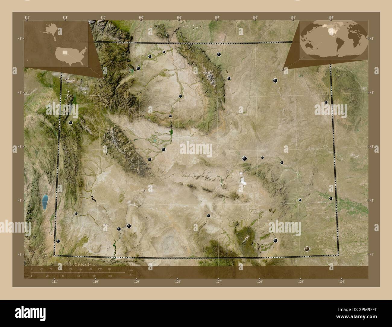 Kemmerer wyoming map hires stock photography and images Alamy