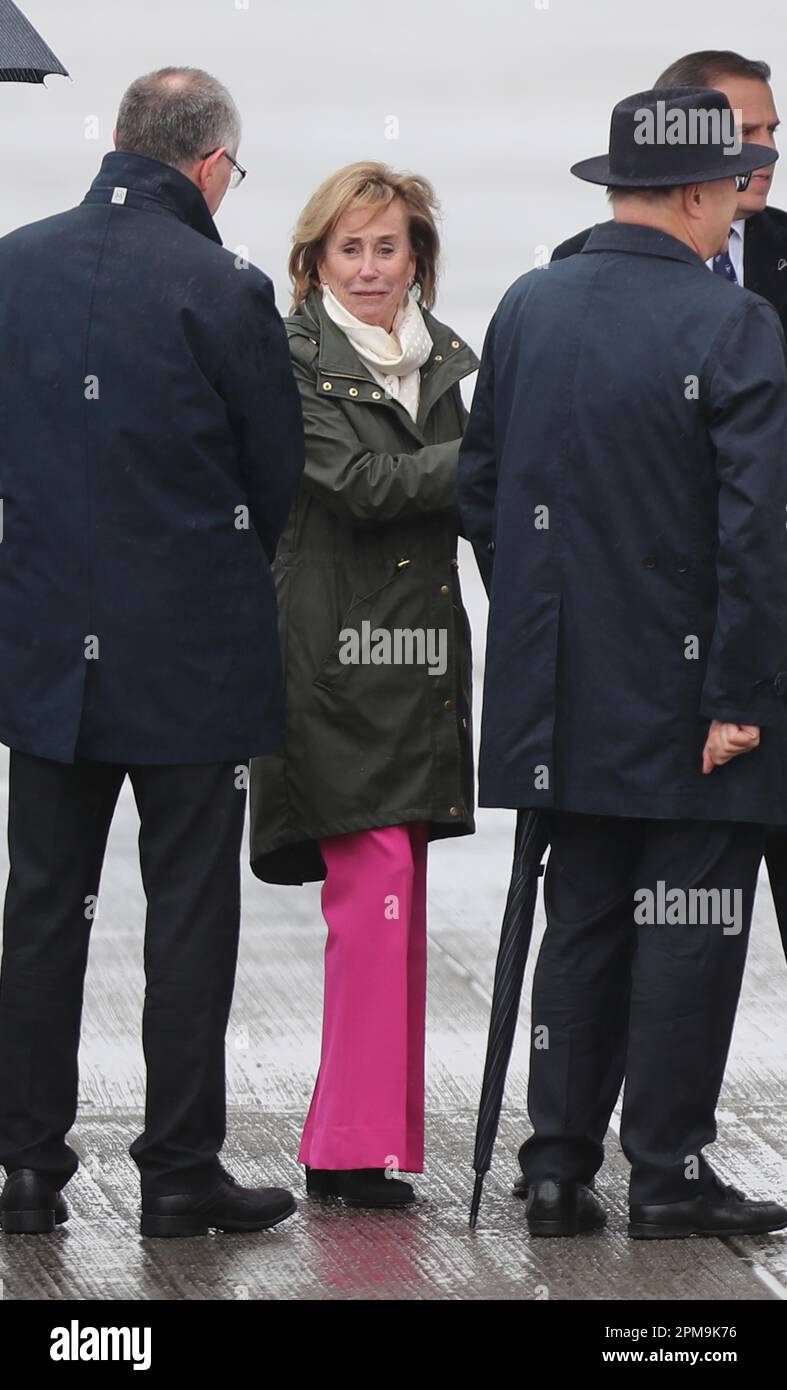 Valerie Biden Owens the sister of US President Joe Biden arrives at
