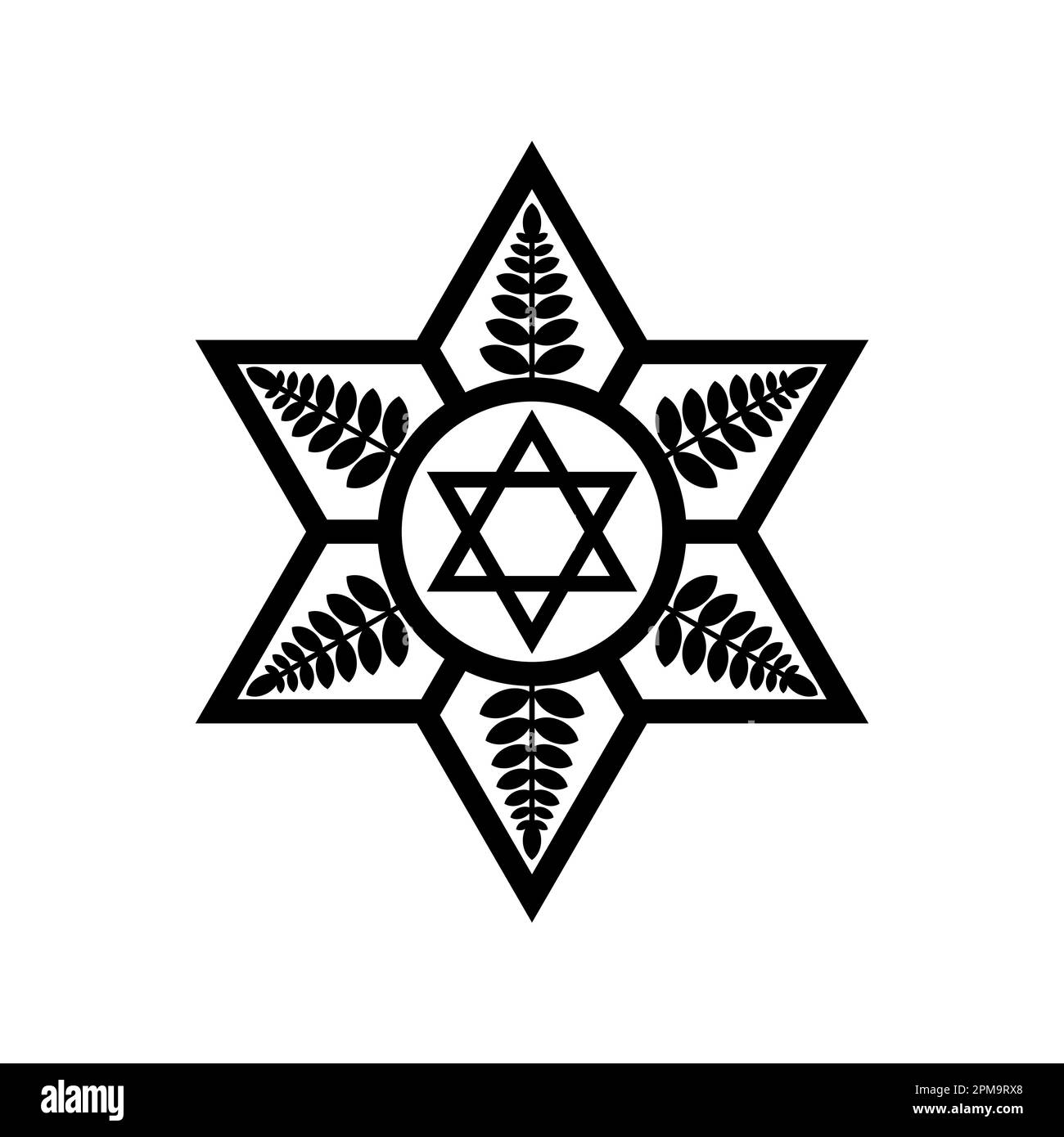  Star of David Jewish Shabbat Shalom Israel design