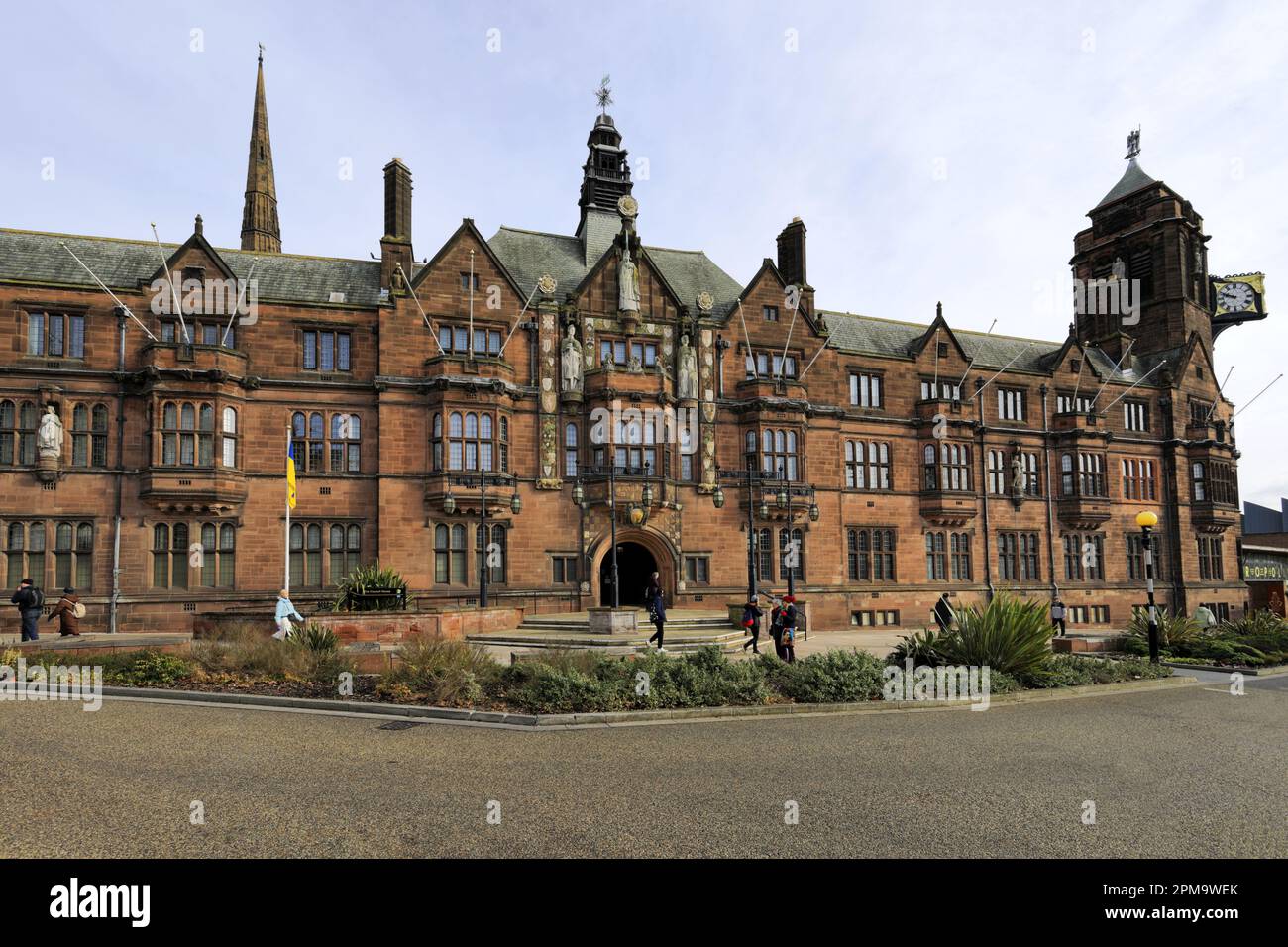 The Coventry City Council building, Earl Street, Coventry, West