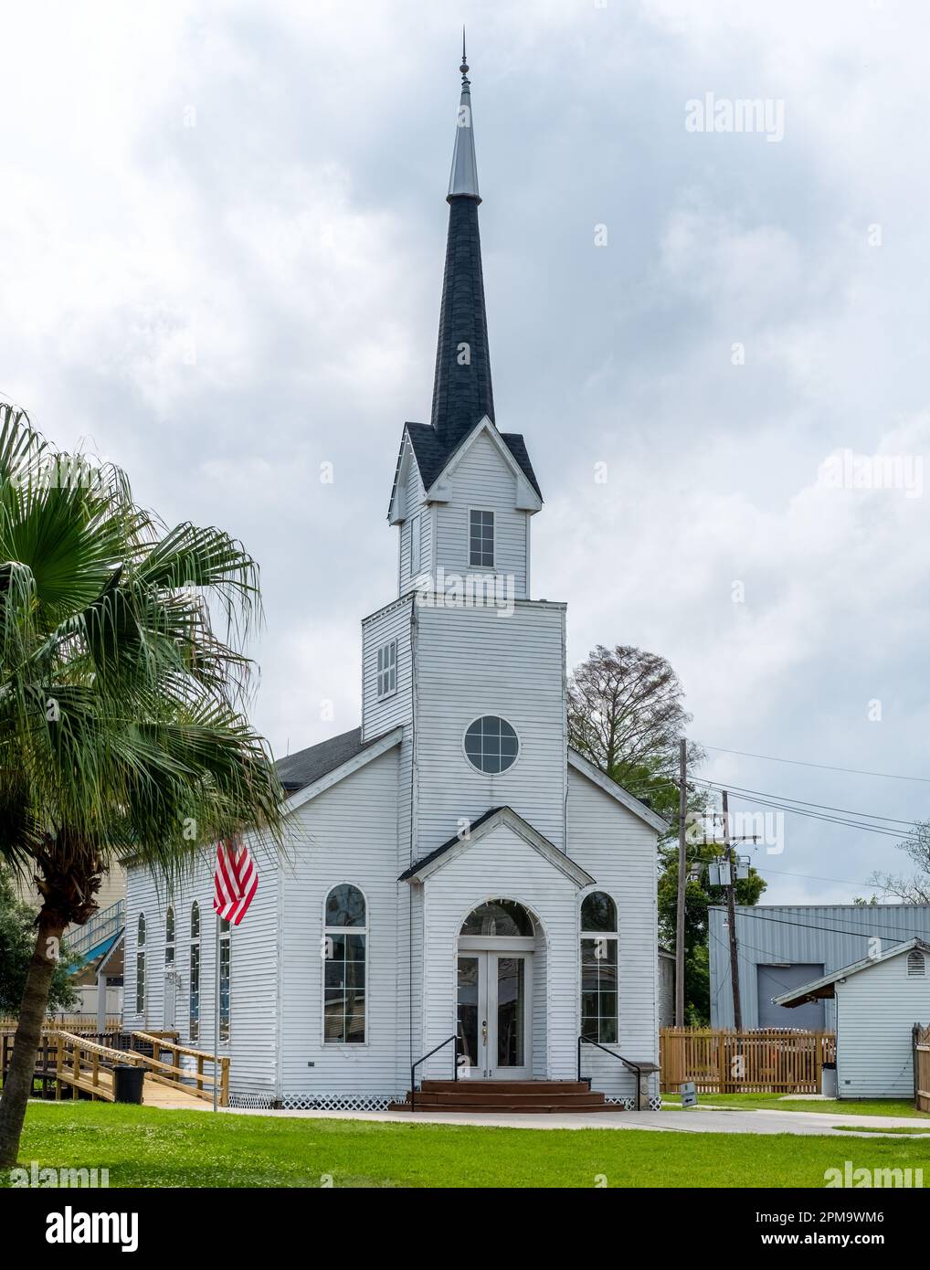 KENNER, LA, USA MARCH 31, 2023 Replica of historic St. Mary's