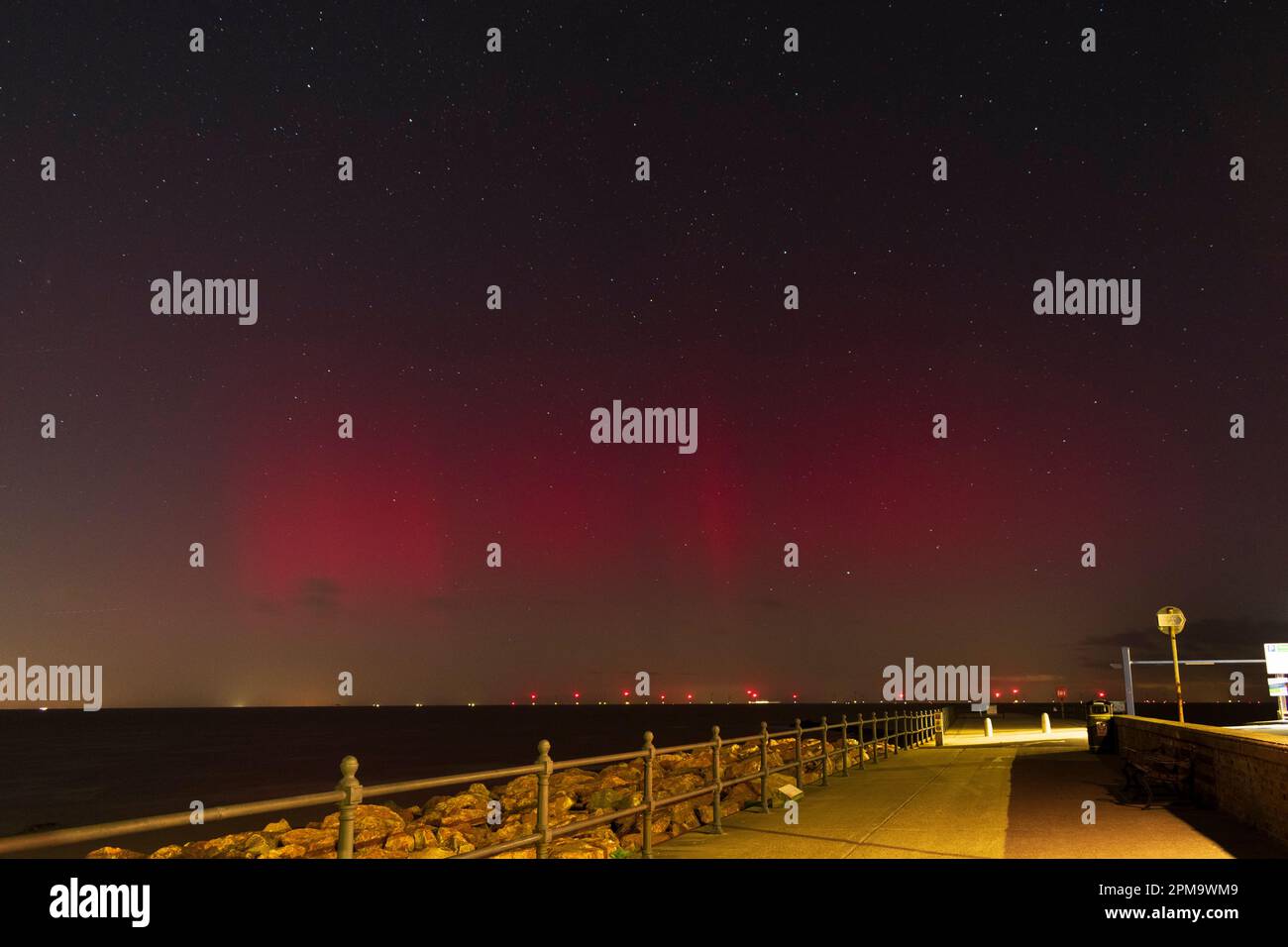Herne bay northern lights hi-res stock photography and images - Alamy