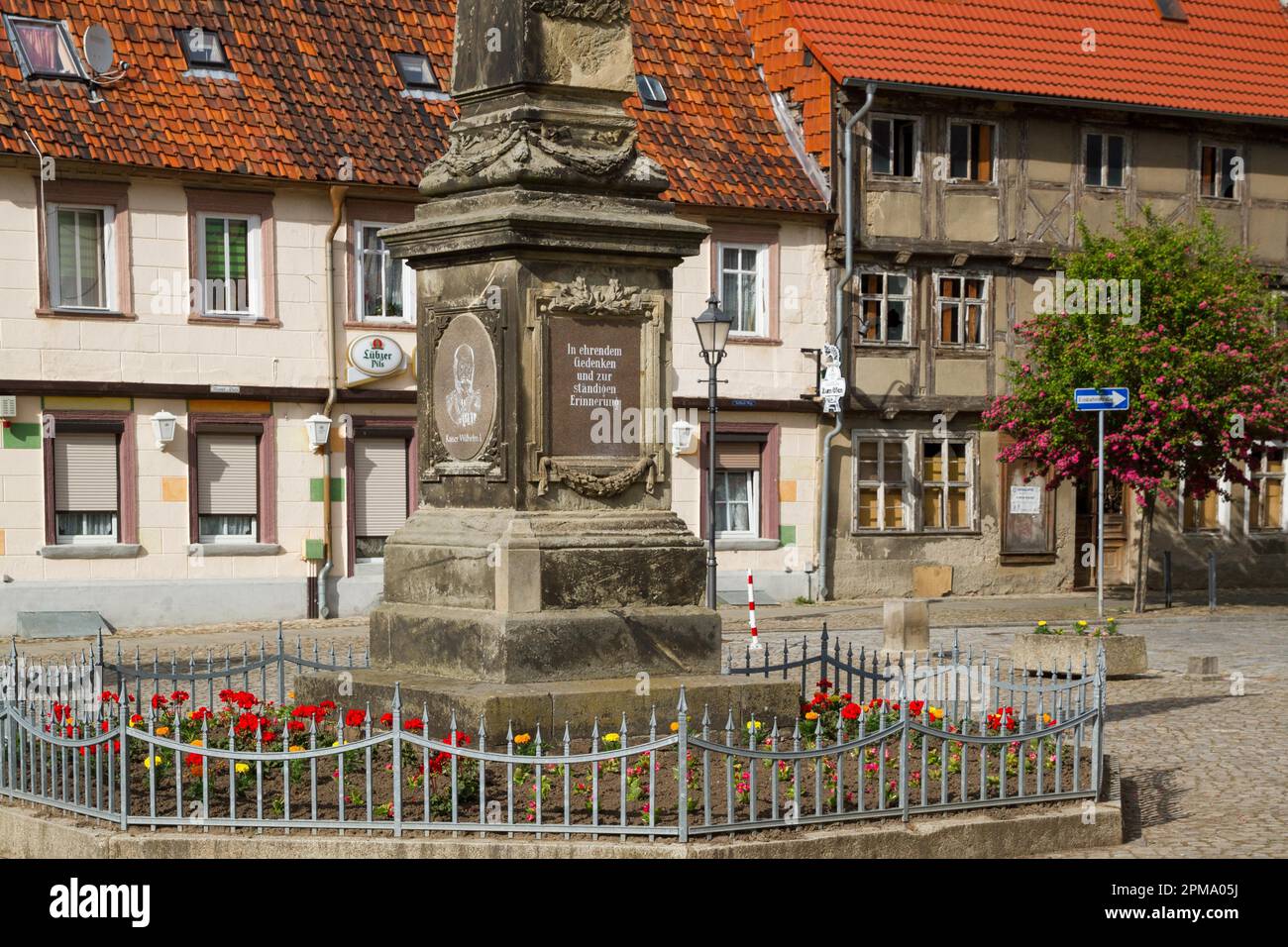 Wegeleben city views Stock Photo Alamy