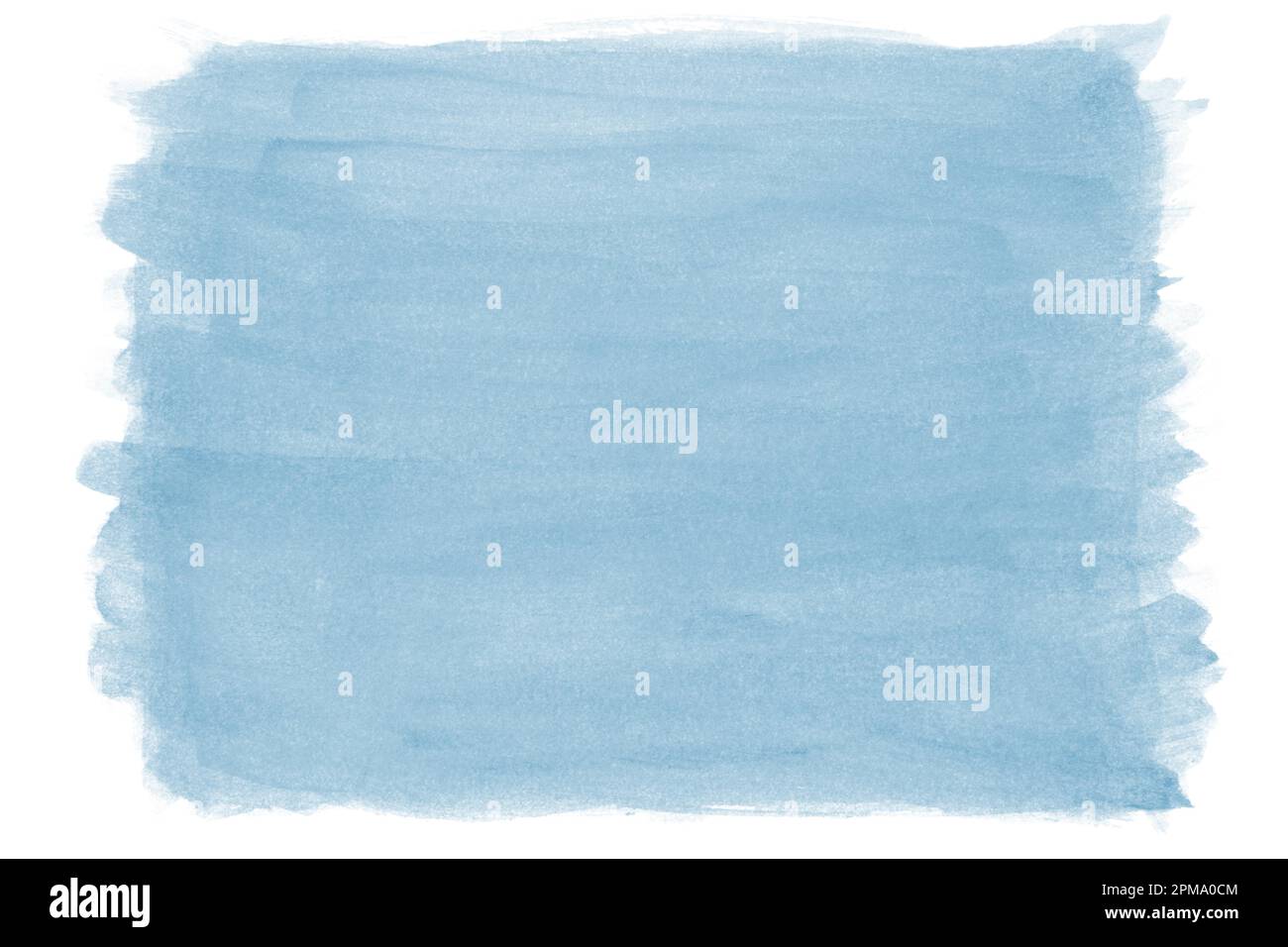 hand-painted blue watercolor background with brush stroke texture Stock ...