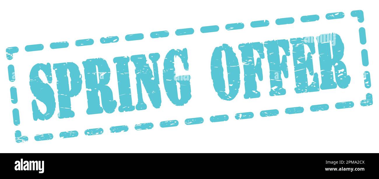 Spring offer button hi-res stock photography and images - Alamy