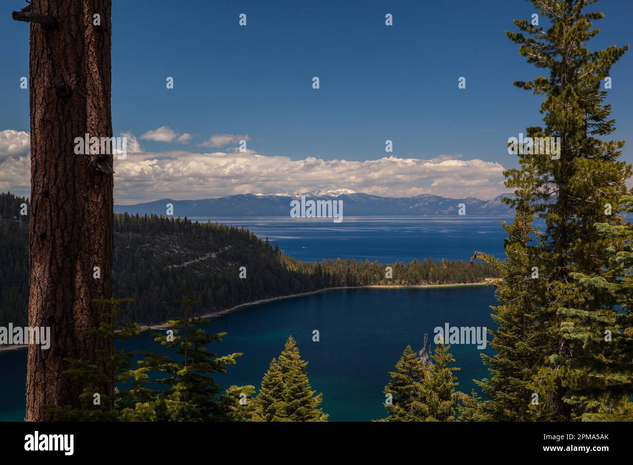 Emerald Bay, Lake Tahoe, California, USA Stock Photo