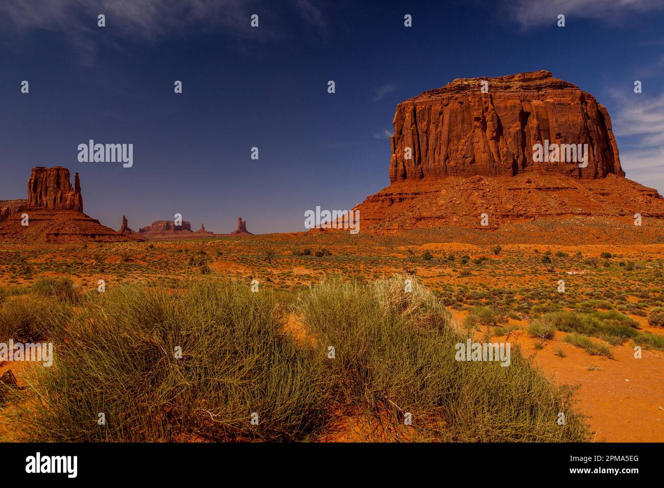 Parkstrasse, Monument Valley, Arizona, USA Stock Photo